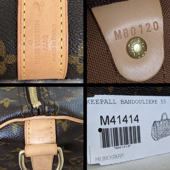 ✨✈️AUTHENTIC✈️✨Keepall Bandouliere 55 - Picture 6 of 14